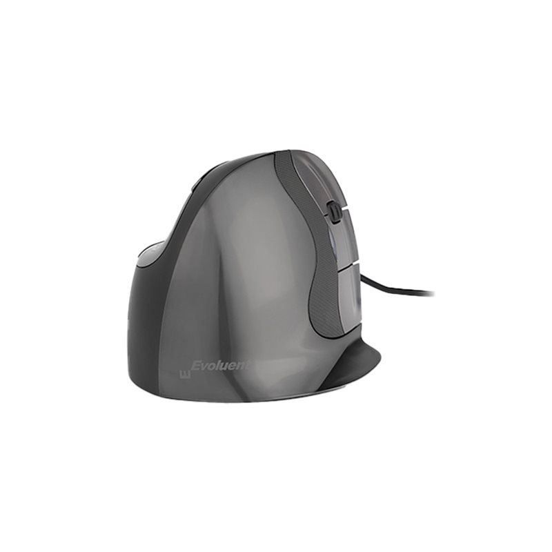 Evoluent VerticalMouse D Small Wired, ergonominen pystyhiiri, USB-A, musta