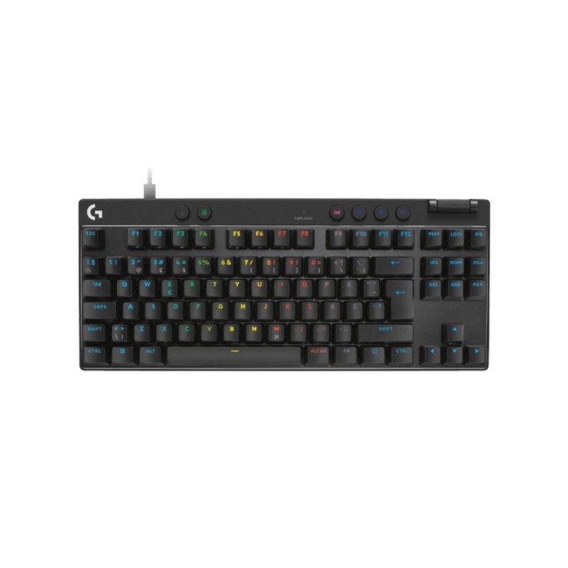 Logitech (Outlet) PRO X TKL RAPID -pelinäppäimistö, magneettiset analogiset kytkimet, musta