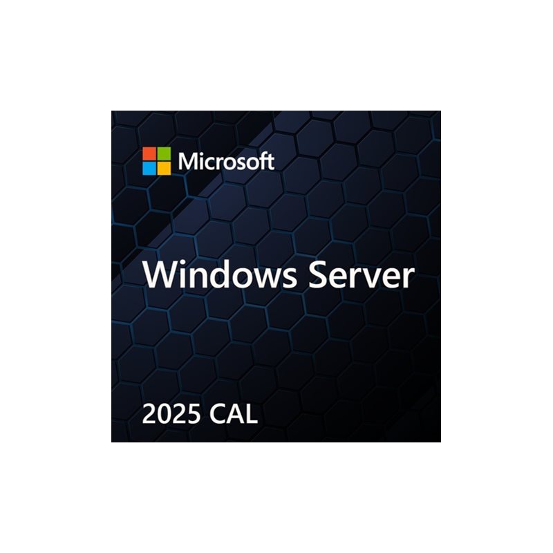 Microsoft Windows 2025 Standard Server User CAL, 1 kpl