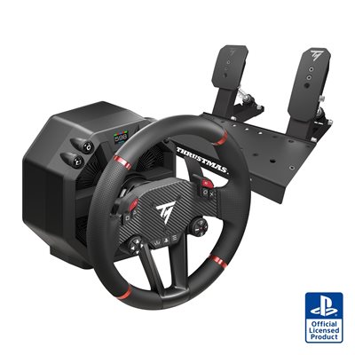 ThrustMaster T598-P, ratti-/poljinyhdistelmä, musta