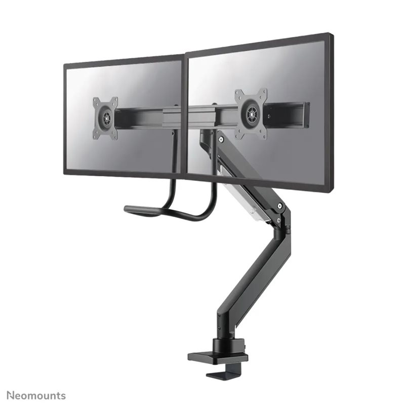 Neomounts (Outlet) 10-32" x2 Select Monitor Desk Mount, näyttövarsi pöydälle kahdelle näytölle, musta