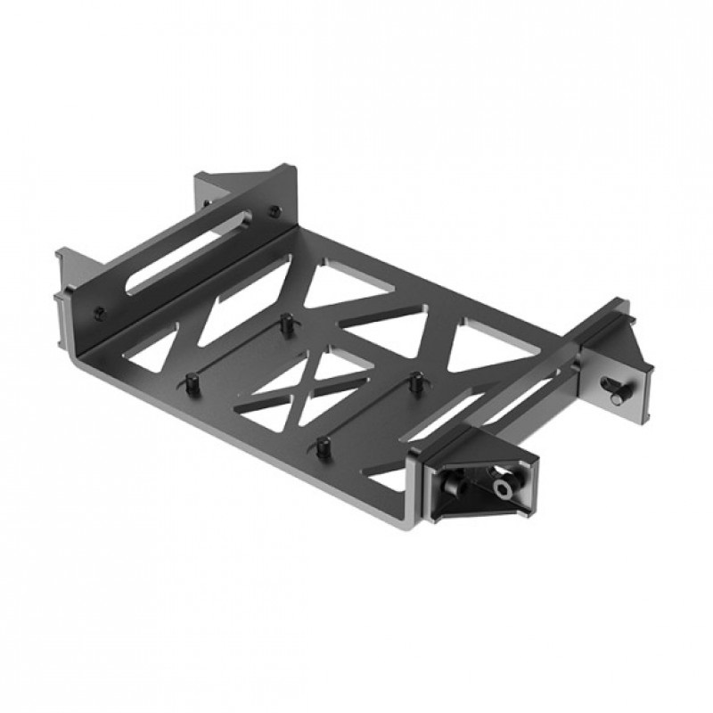 MOZA Racing (Outlet) Side Mount Bracket, ratin pohjayksikön kiinnitysrauta, harmaa/musta