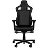 noblechairs (Outlet) EPIC Compact Gaming Chair, keinonahkaverhoiltu pelituoli, musta/harmaa