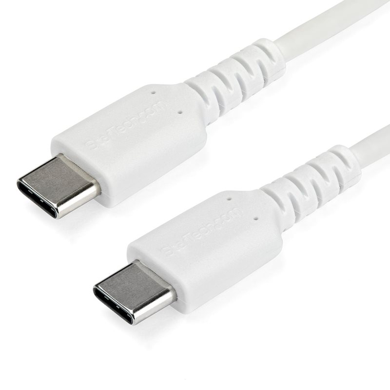 StarTech.com 2.0 USB-C -kaapeli, PD 60W, 1m, valkoinen
