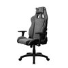 Arozzi (Outlet) Avanti Soft Fabric - Ash, kangasverhoiltu pelituoli, harmaa/musta
