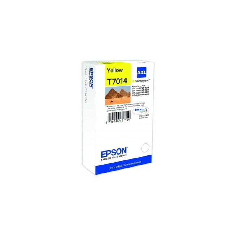 Epson WP4000/4500 Series Ink Cartridge XXL Yellow 3.4k