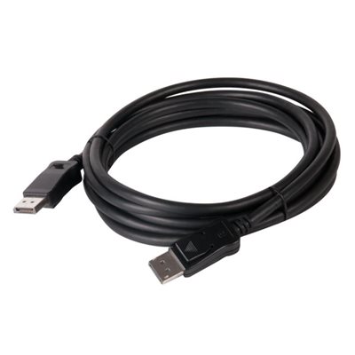 Club 3D DisplayPort 1.2 -näyttökaapeli, 3m, musta