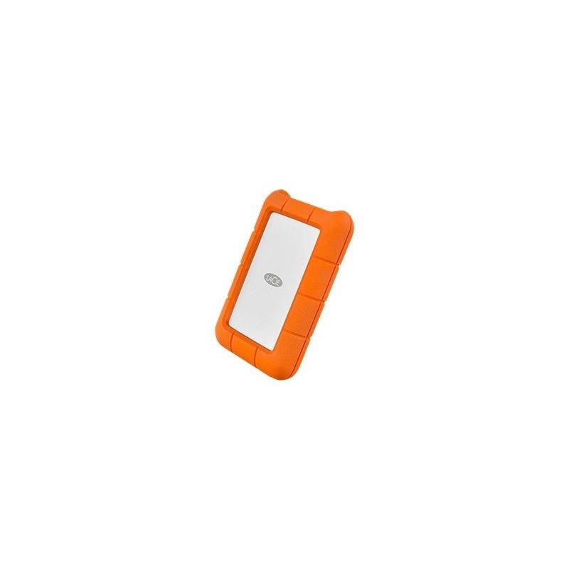 LaCie 1TB Rugged USB-C, ulkoinen kiintolevy, oranssi/hopea