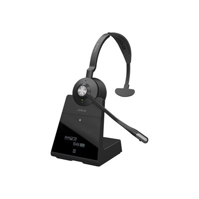 Jabra Engage 75 Mono, DECT-kuuloke mikrofonilla, DECT/NFC, musta