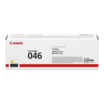 Canon 046 -laserväriainekasetti, keltainen, jopa 2300 sivua