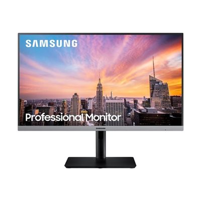 Samsung 23,8" SR65, Full HD -monitori, tummanharmaa/sininen