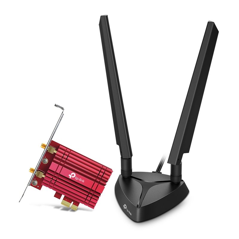 TP-Link Archer TXE75E, Wi-Fi 6E/Bluetooth 5.2 PCIe -adapteri, AXE5400