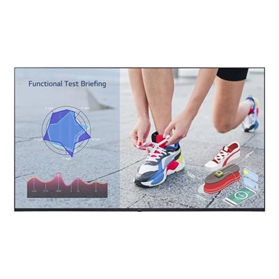 LG 65" 65UL3J-E, 4K UHD -infonäyttö, tuhkansininen