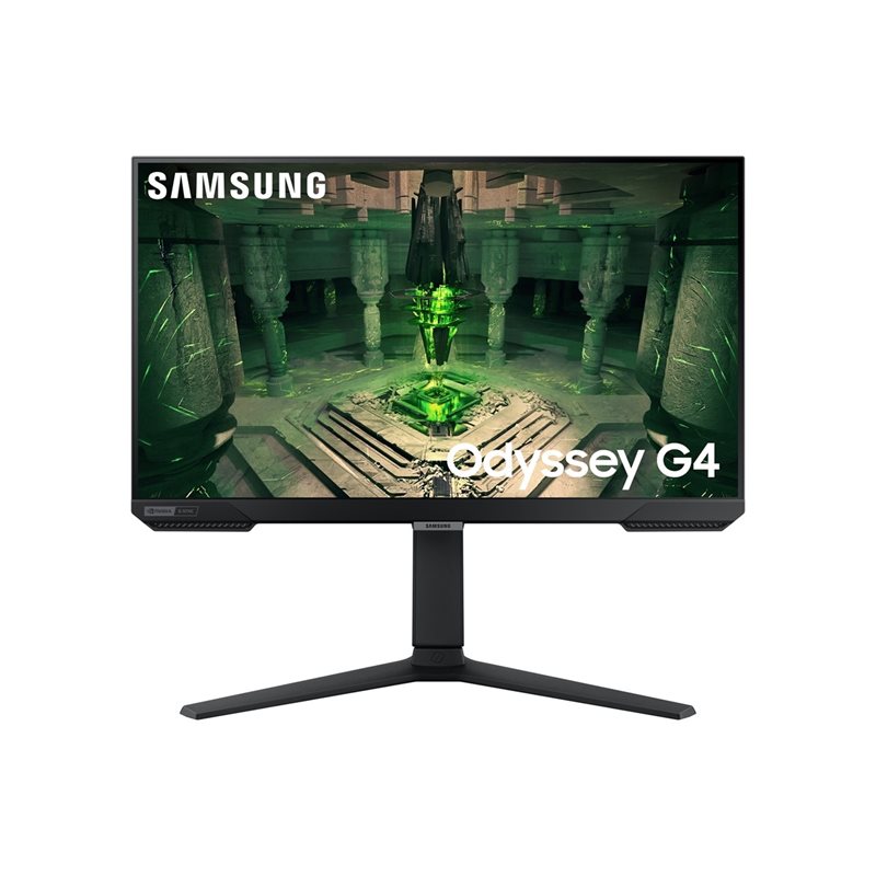 Samsung 25" Odyssey G4 S25BG400, 240Hz FullHD-pelimonitori, musta