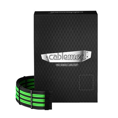CableMod RT-Series Pro ModMesh Sleeved 12VHPWR Dual Cable Kit for ASUS, Phanteks and Seasonic (Black + Light