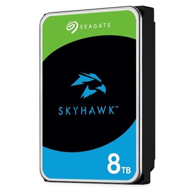 Seagate 8TB Skyhawk, 3.5" sisäinen kiintolevy, SATA III, 256MB