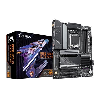 Gigabyte B650 AORUS ELITE AX V2, ATX-emolevy