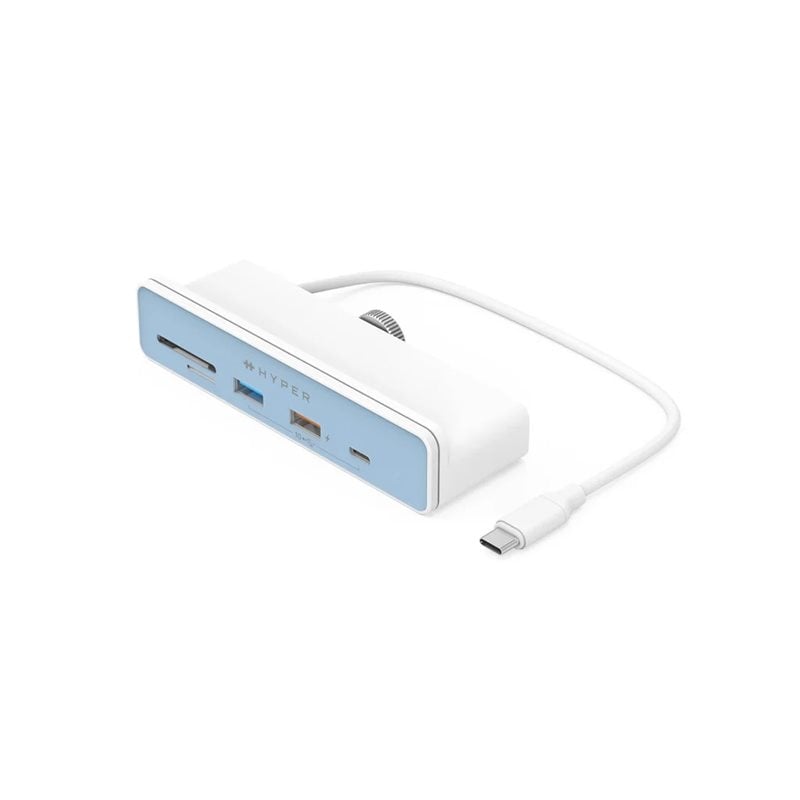 Targus HyperDrive 6-in-1 USB-C Hub iMac 24″, valkoinen