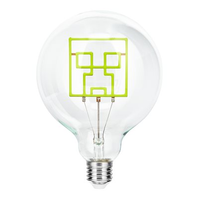 Paladone LED Neon Bulb -koristelamppu - MINECRAFT CREEPER