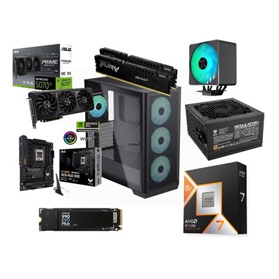 Jimm's DIY Asus RTX 5070 Ti -tuotepaketti