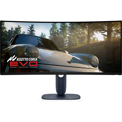 Dell 34" Alienware AW3425DW, kaareva 240Hz OLED-pelimonitori, musta