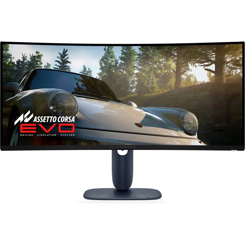 Dell 34" Alienware AW3425DW, kaareva 240Hz OLED-pelimonitori, musta