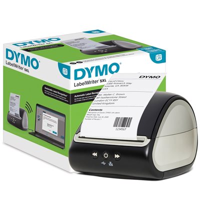 Dymo LabelWriter 5XL -etikettitulostin, musta/harmaa