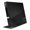 Asus SBW-06D2X-U, ulkoinen 6x kirjoittava Blu-ray-asema, USB 2.0, musta