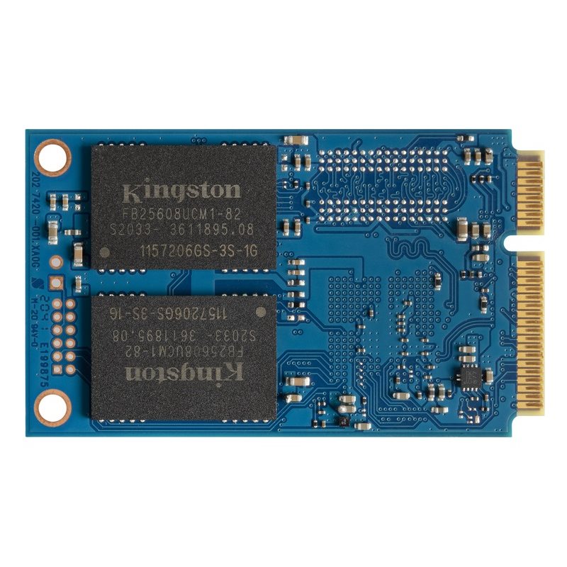 Kingston 1024GB KC600, mSATA SSD-levy, SATA III, 3D TLC, 550/520 MB/s - Kuva 2
