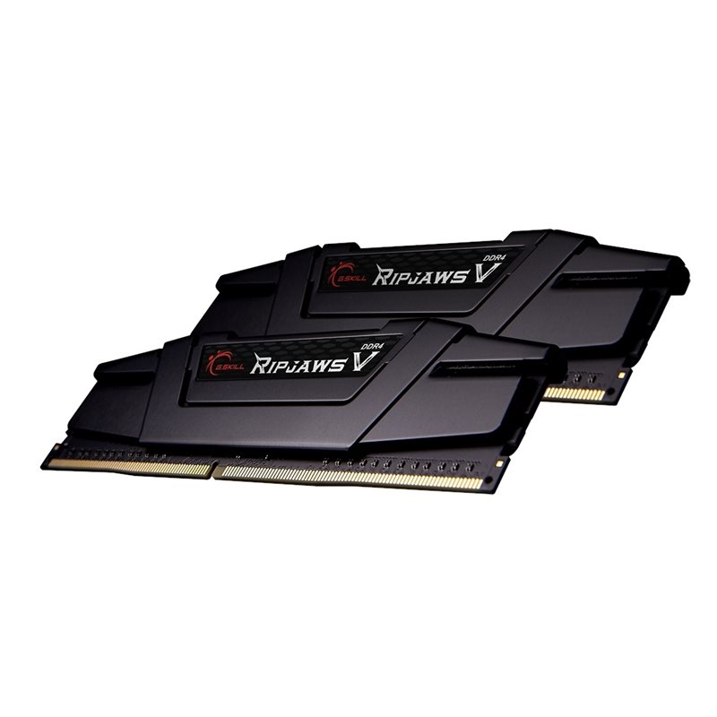 G.Skill 32GB (2 x 16GB) Ripjaws V, DDR4 3200MHz, CL16, 1.35V, musta - Kuva 2