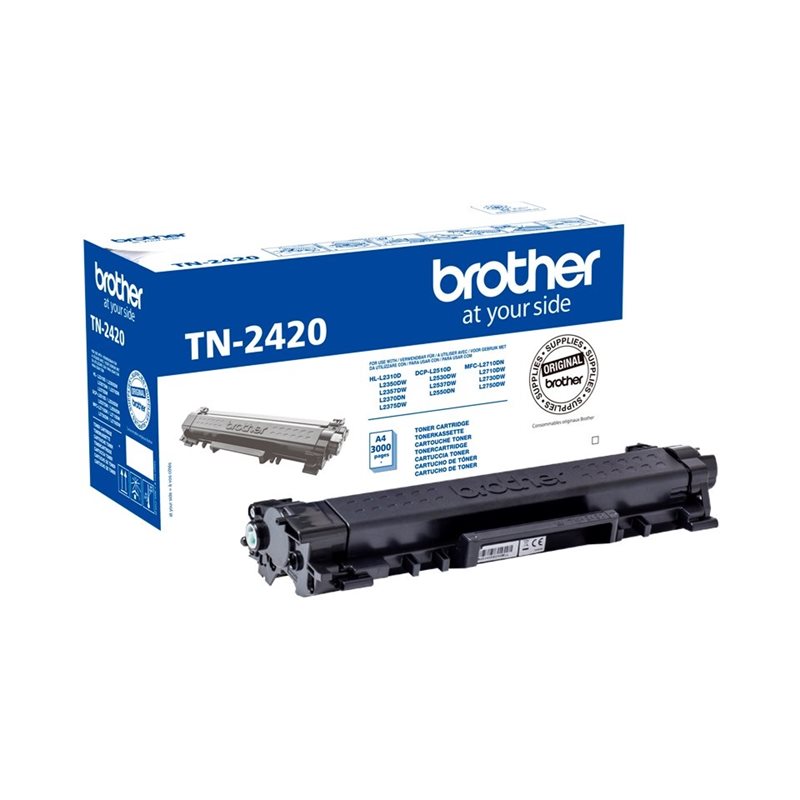 Brother TN-2420 Värikasetti, musta, 2600 sivua, alkuperäinen