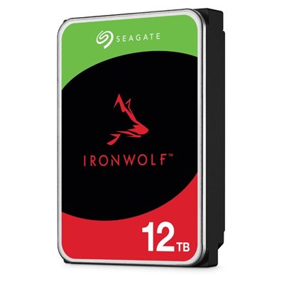 Seagate 12TB IronWolf Pro, 3.5" sisäinen NAS-kiintolevy, SATA III, 7200 rpm, 256MB