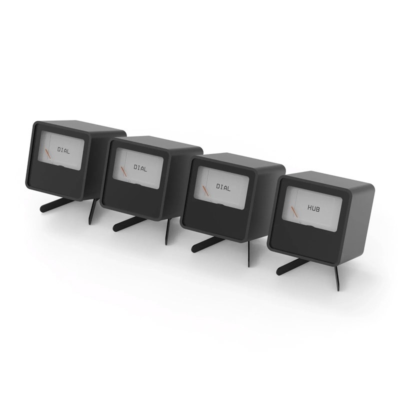 Streacom VU1 Starter Kit - Black, dynaaminen analoginen mittarisarja, musta