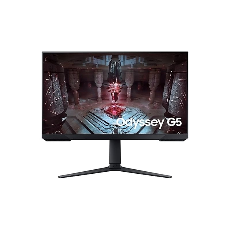 Samsung 27" Odyssey G5 G51C, 165Hz QHD-pelimonitori, musta