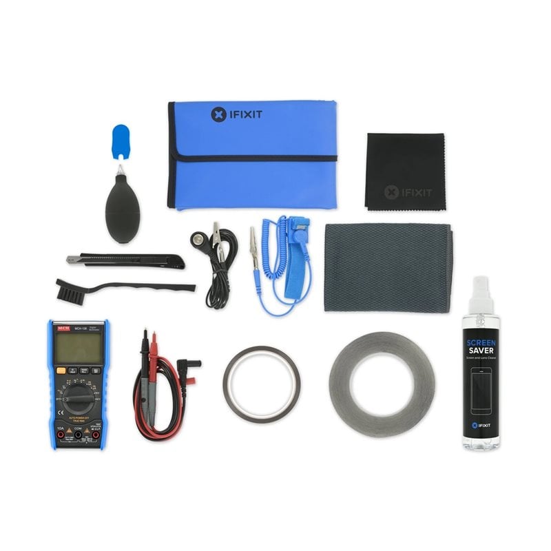 iFixit Pro Tech Diagnostic Module -diagnostiikkatyökalusetti, musta/sininen