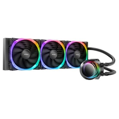 Antec Vortex 360 ARGB, 360mm AIO-nestejäähdytysratkaisu prosessorille, musta