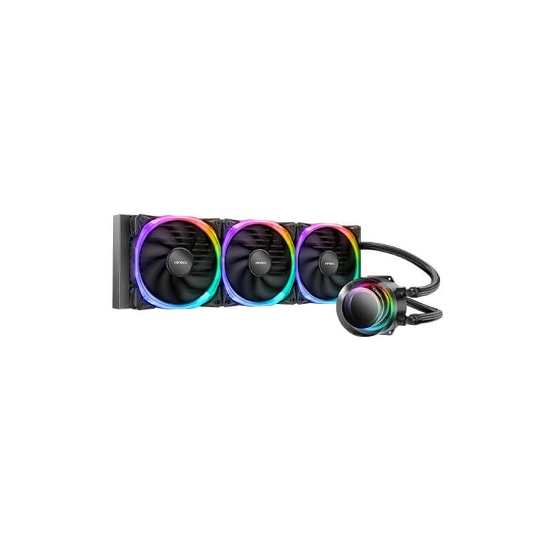 Antec Vortex 360 ARGB, 360mm AIO-nestejäähdytysratkaisu prosessorille, musta