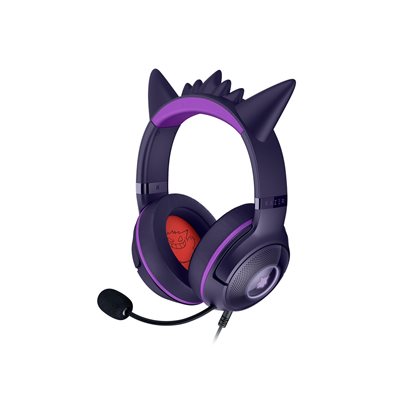 Razer Kraken Kitty V2 - Pokemon Gengar Edition -pelikuulokkeet mikrofonilla, violetti
