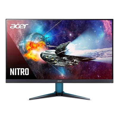 Acer 27" Nitro VG272U V3, 180Hz WQHD-pelimonitori, musta/sininen