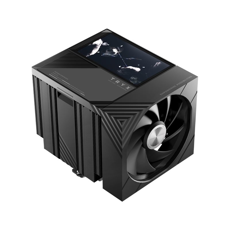 TRYX TURRIS 620 -prosessorijäähdytin, musta