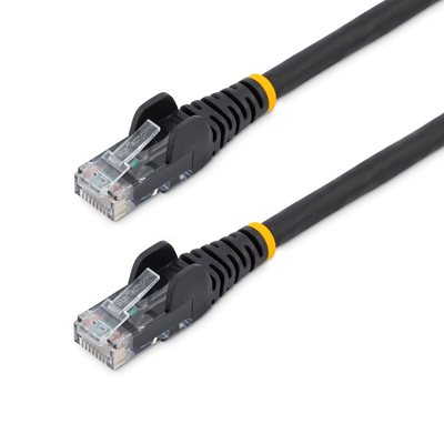 StarTech.com U/UTP Cat6 laitekaapeli, LSZH, 0,5m, musta