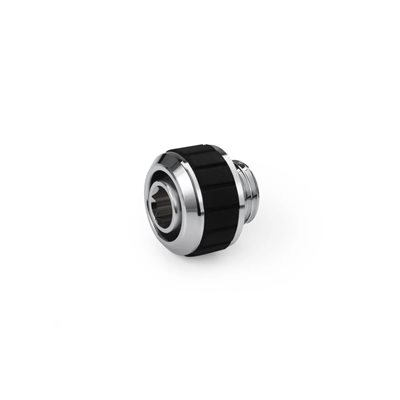 Alphacool Apex Grip SoftTube Fitting -ruuviliitin, 13/10mm, G1/4, kromi