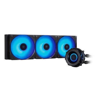 Chieftec Iceberg PRO 360 RGB, 360mm AIO-nestejäähdytysratkaisu prosessorille, musta