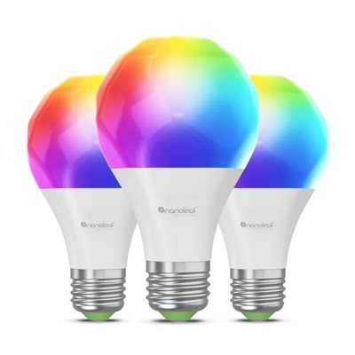 Nanoleaf (Outlet) Matter E27 Smart Bulbs -älylamppusarja, 3 kpl