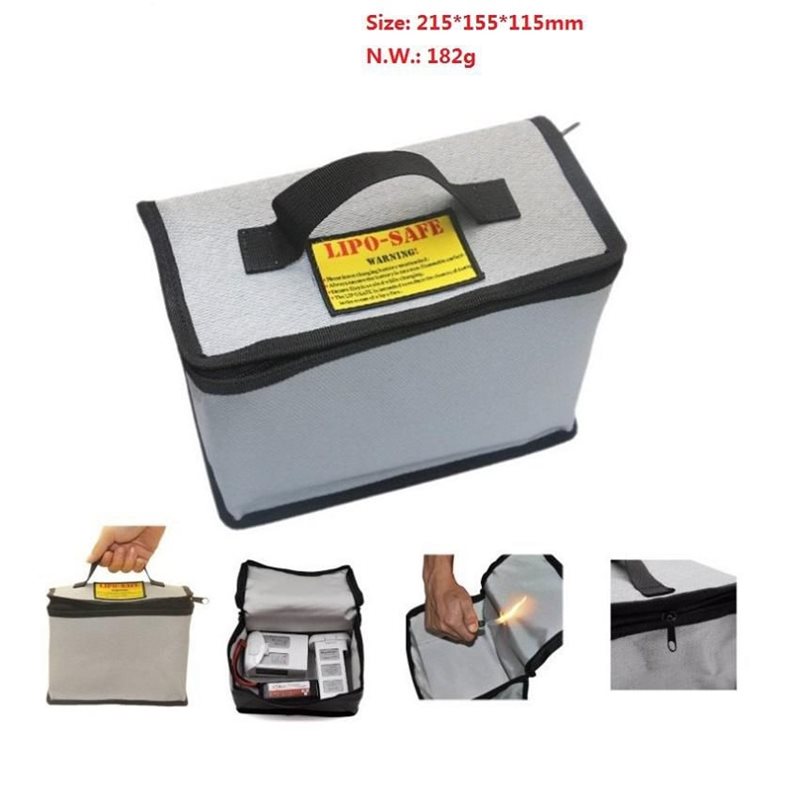 CoreParts Fireproof Battery Safebox LIPO, akkujen turvapussi