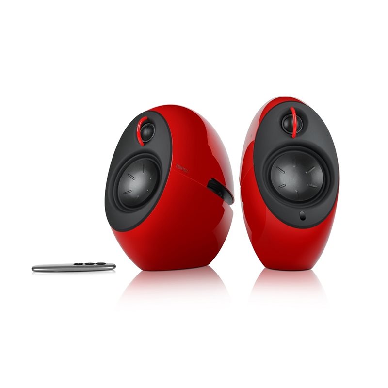 Edifier e25HD, langaton Bluetooth -kaiutinjärjestelmä, punainen/musta
