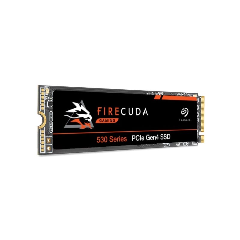 Seagate 4TB FireCuda 530, M.2 2280 SSD-levy, PCIe 4.0 x4, NVMe, 7300/6900 MB/s