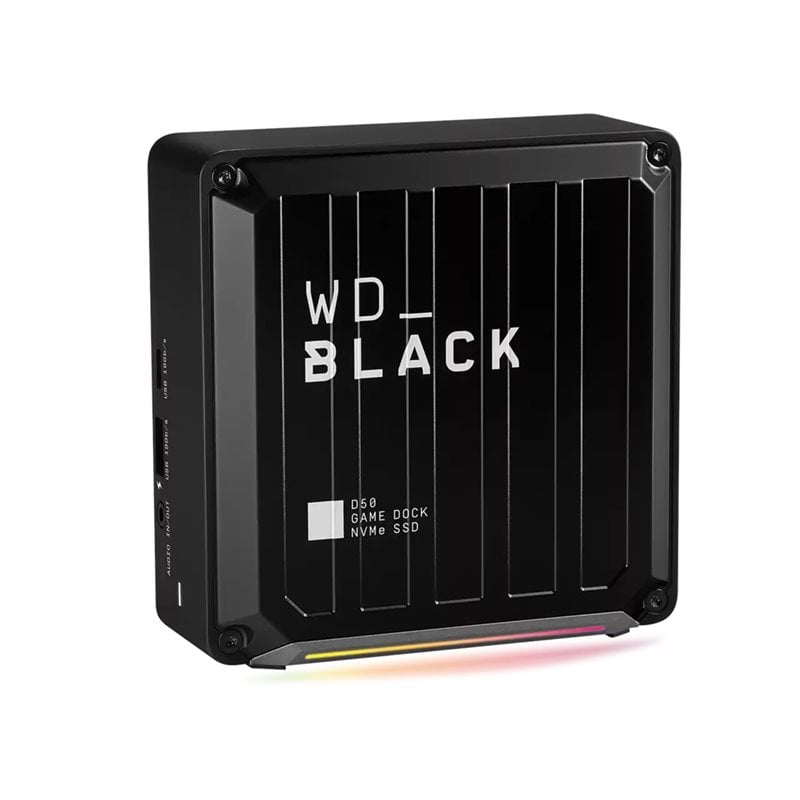 Western Digital 1TB WD_BLACK D50 Game Dock NVMe SSD -telakointiasema, TB3, musta