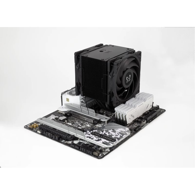 Scythe Mugen 6 - Dual Fan Black Edition -prosessorijäähdytin - Kuva 2