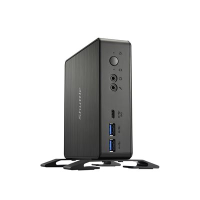 Shuttle XPC nano NC40U7, MiniPC -barebone, musta